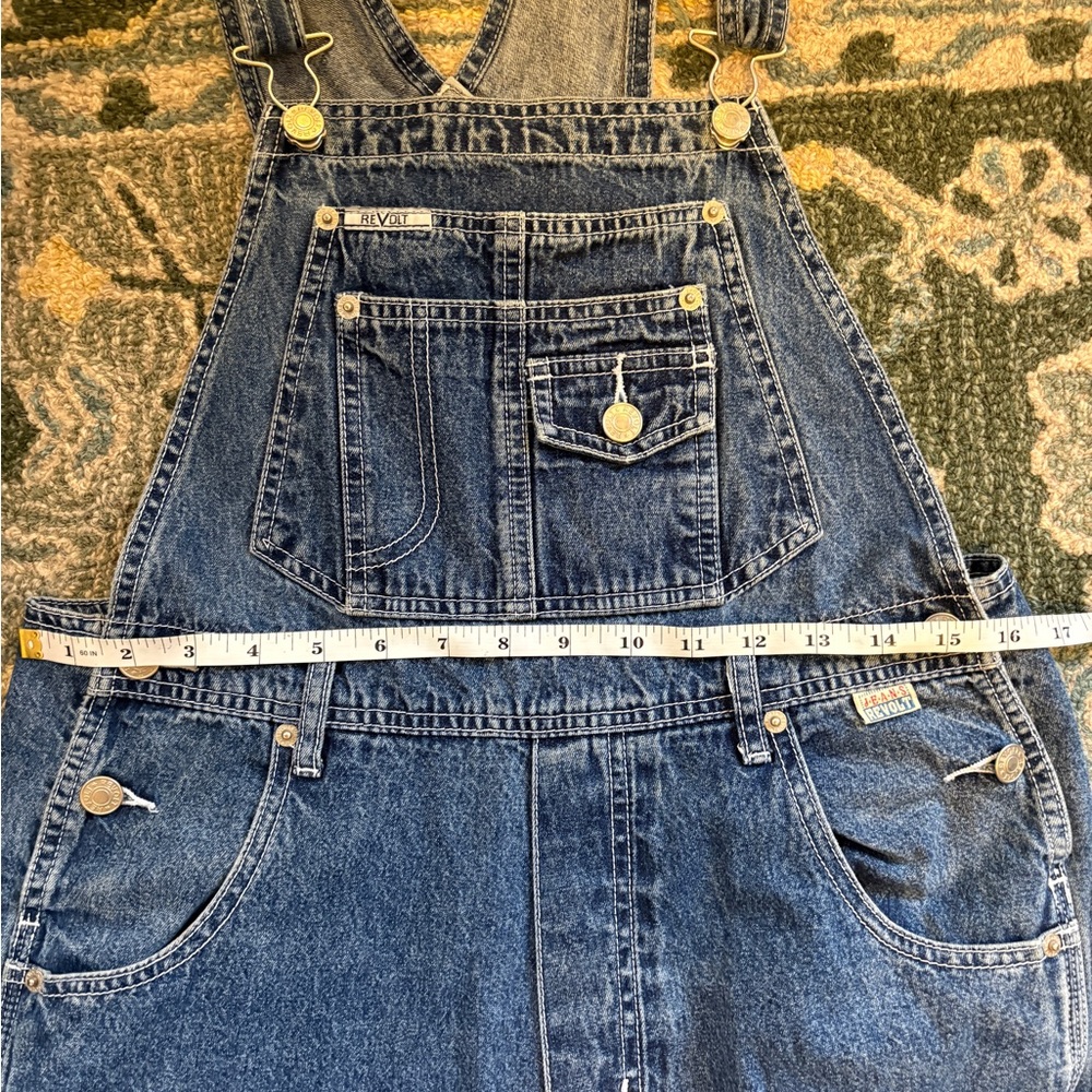 Vintage 90s REVOLT Overalls - Picture 5 of 10